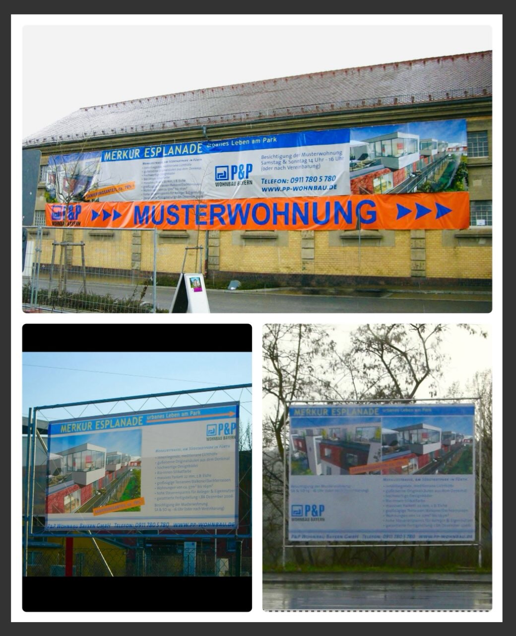 Werbebanner von S bis XXXL
