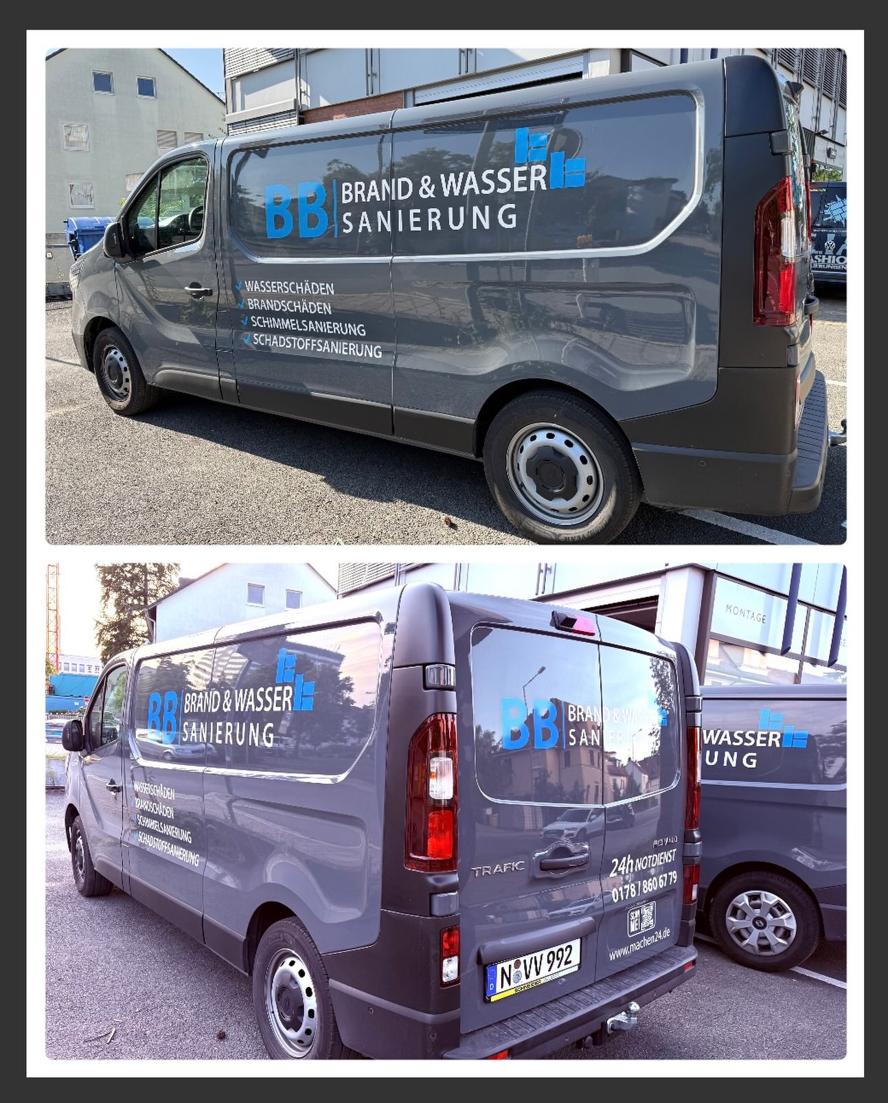 2 x Firmentransporterbeachriftung nach Kundenvorgabe. Danke an Kenan Stütz für den Auftrag und das Vertrauen rund um ...